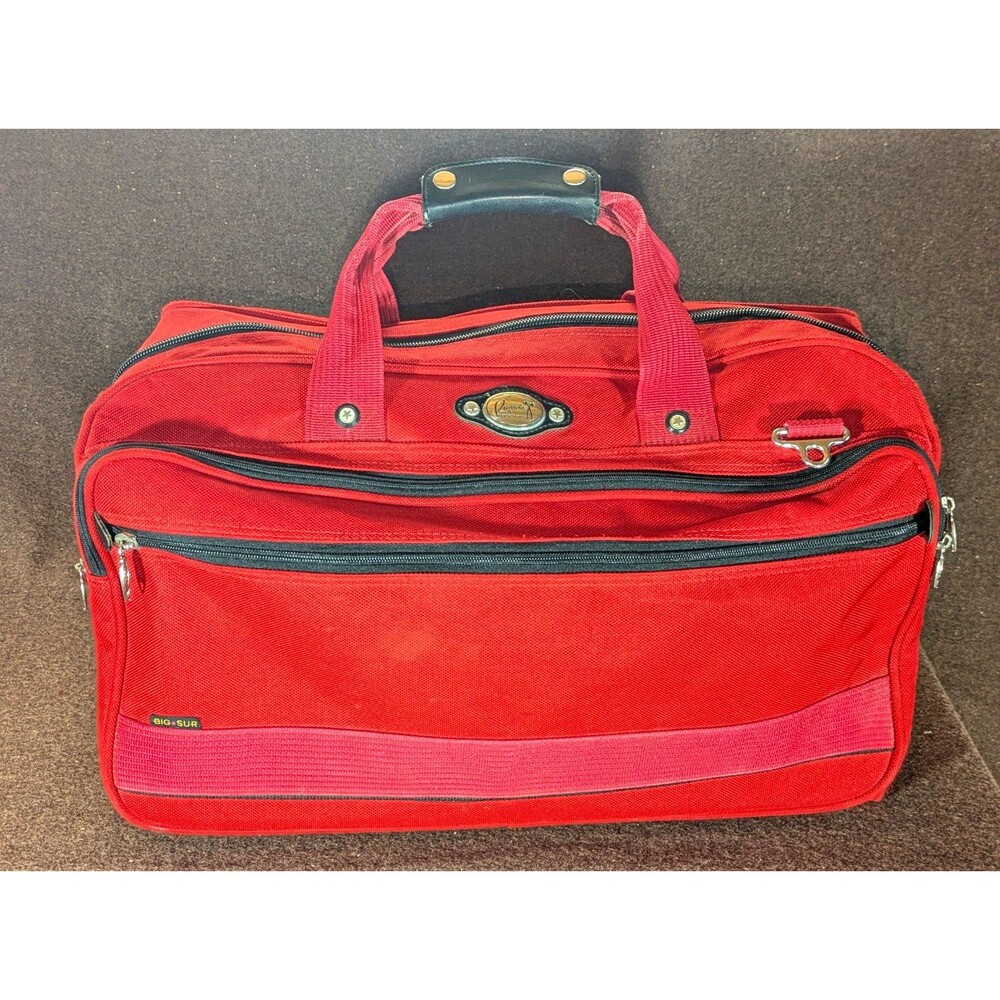 Ricardo Beverly Hills Big Sur Red Carry On Duffel W/Strap Style 1800 22x13x12